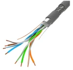 Lanberg CAT.5E SFTP šedá / Síťový kabel / Cat5e / S/FTP / 305 m / drát / CU / CPR / Fluke Test (LCS5-11CU-0305-S)