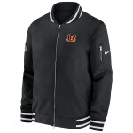 Nike Pánská bunda Cincinnati Bengals NFL Sideline Coach Bomber Velikost: XL