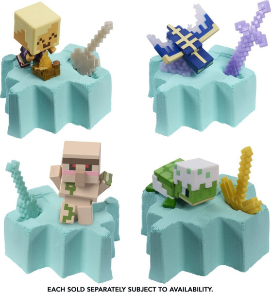 Minecraft mini figurka těžba - Mattel Minecraft