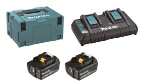 Sada akumulátorů Makita LXT 18V/5Ah BL1850B s dvojnabíječkou 197629-2
