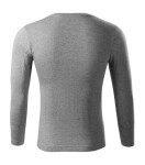 Progress LS triko unisex tmavě šedý melír S