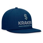 Fanatics Pánská kšiltovka Seattle Kraken NHL Authentic Pro A/Cap Flat Brim Square Visor Structured Adjustable