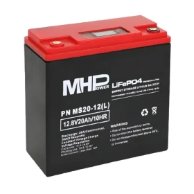 Carspa MHPower MS20-12(L) / LiFePO4 baterie / 12V / 20Ah / IP55 (MS20-12(L))