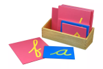 Moyo Montessori Moyo Montessori Hmatová písmena (psací písmo - malé - americká norma)