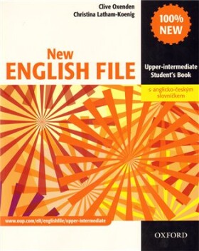 New English File Upper-Intermediate Student´s Book with CZ wordlist