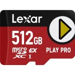 Lexar PLAY PRO microSDXC Express Card 512GB / čtení: 900MBps / zápis: 600MBps / V30 (LMSXPS0512G-BNNNG)