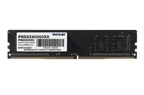 Patriot Signature 8GB 5600MHz černá / DIMM / DDR5 / CL46 / Unbuffered / 1.1V (PSD58G560081)