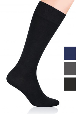 Pánské bavlněné podkolenky Steven art.027 melanžově hnědá 41-43