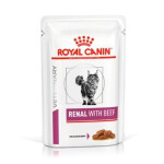 Royal Canin VD Feline Renal 12x85g hovězí kapsa