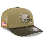 New Era Pánská kšiltovka Carolina Panthers NFL Cleveland Browns 2025 Salute to Service 9SEVENTY Trucker Snapback