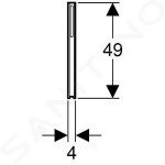 GEBERIT - Kombifix Podpěry pro Kombifix pro závěsné WC nebo bidet 457.888.26.1
