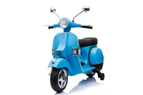 Mamido Dětský elektrický skútr Vespa PX150 12V modrý