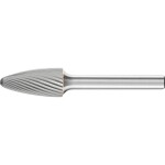 PFERD 21214183 frézovací kolík tvrdokov Špičatý kužel Délka 41 mm Vnější Ø 3 mm Pracovní délka 11 mm Ø hřídele 3 mm 1 ks