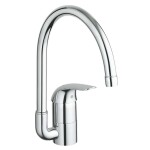 GROHE - Euroeco Páková dřezová baterie, chrom 32752000