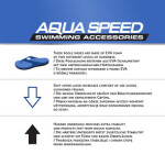 AQUA SPEED Plavecká obuv do bazénu Navy