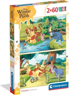 CLEMENTONI Puzzle Medvídek Pú