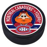 Mustang Puk Montreal Canadiens NHL Youppi Mascot Textured Puck