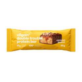Vilgain Double Trouble Protein Bar arašídy se slaným karamelem 55g