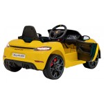 Mamido Elektrické autíčko Porsche Spyder RS 718 žluté