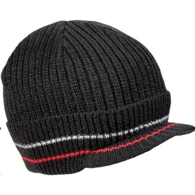 CRV Cerva Čepice KNOXFIELD zimní pletená černo-červená XL-2XL černo-červená