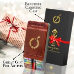 Apolo Arte Apolo Arte, AA-0121, akvarelové barvy v pánvičkách a štětec, cestovní balení, 56 odstínů