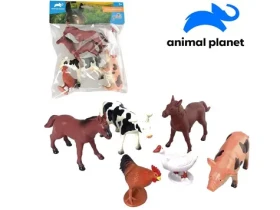 Mojo Animal Planet 07515 - Zvířátka farma, 6 ks, 12,5 cm