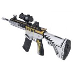Mamido Dětská Puška M416 na vodní kuličky s příslušenstvím bílá