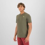 KARPOS Loma Cotton T-Shirt, Grape Leaf/ Logo Print velikost: L