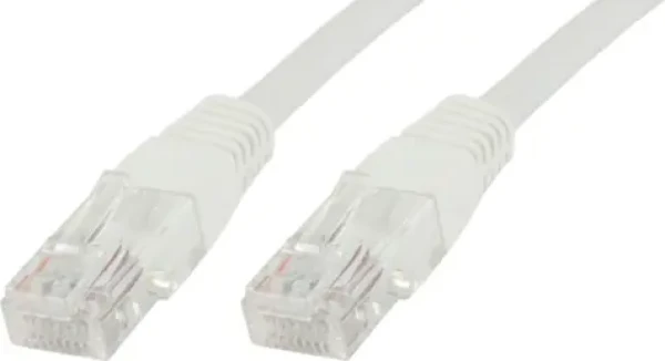 MicroConnect CAT6 U/UTP 0.4m bílá / LSZH (UTP6004W)