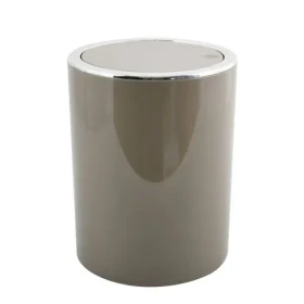 MSV KAMAKA výklopný odpadkový koš 6 L šedohnědý / plast (3700703939566)
