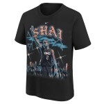 Nike Dětské tričko Oklahoma City Thunder NBA Shai Gilgeous-Alexander OKC Thunder City Edition T-Shirt Černá (YOUTH)