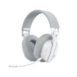 White Shark FIRECREST bílá / herní bezdrátový headset / mikrofon / 1.5m / BT / 3.5mm / PC PS4/5 Mac (FIRECREST-W)