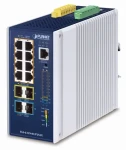 Planet IGS-6329-8UP2S4X / Switch průmyslový / L3 / 8x 1Gb RJ-45 / 2x 2.5Gb SFP / 2x 10Gb SFP+ / PoE 802.3bt 360W (IGS-6329-8UP2S2X)