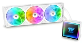 Thermaltake TH360 V3 ARGB Sync bílá / Vodní chlazení CPU / 360 mm / 3x 120mm ventilátor / ARGB / Intel + AMD / 37,8 dB (CL-W468-PL12SW-A)