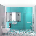 DEANTE - Vital bílá - Keramické umyvadlo, nástěnné, pro osoby se sníženou pohyblivostí - s přepadem CDV_6U6W