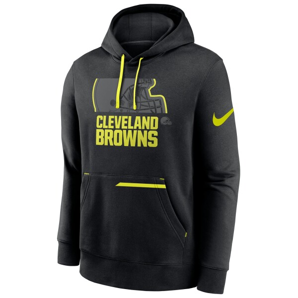 Nike Pánská mikina Cleveland Browns NFL VOLT Hoodie Velikost: 2XL