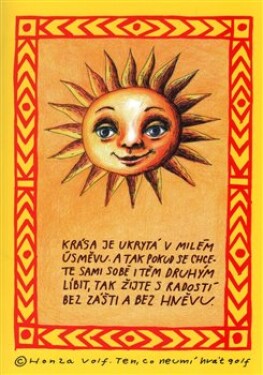 Sada sluníčkových pohlednic Honza Volf