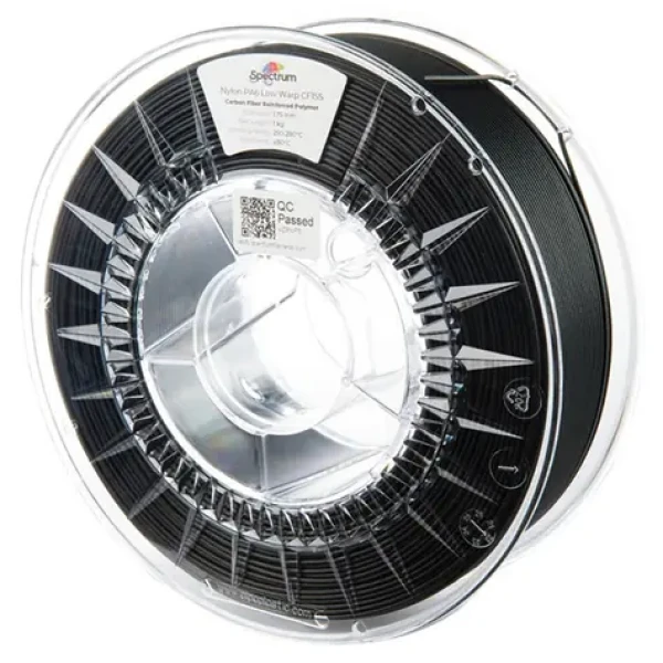 Spectrum 80720 3D filament PA6 Low Warp CF15S black | 1.75mm | 1000g (80720)