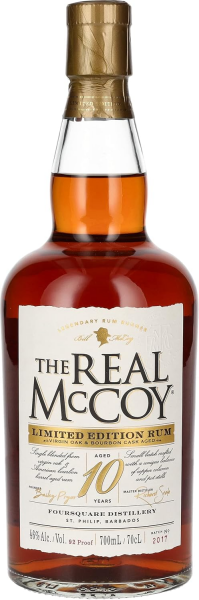 The Real McCoy Limited Edition Virgin Oak 10y 46% 0,7 l (holá láhev)