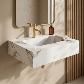 REA - Nástěnné umyvadlo Aresa Cold Jade 60 REA-U9975