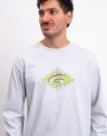 Tričko Gramicci G-Flame L/S Tee Ash Heather