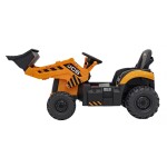 Mamido Dětský elektrický bagr JCB s lopatou žlutý