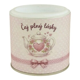 Čaj plný lásky růžový Bylinný čaj 50g v dóze