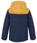 Dětská zimní bunda Hannah Kinam JR II dress blues/golden yellow 128