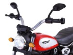 Mamido Dětská elektrická motorka Street Bob červená