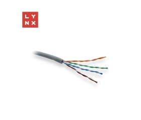 LYNX UTP kabel Cat5e, LSOH, celoměděný, vnitřní, šedý, box 305m EDF_10102832