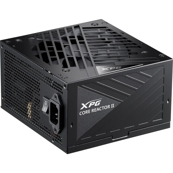 ADATA XPG CORE REACTOR II (850W) / ATX 3.0 / 850W / modulární / 80PLUS GOLD / aktivní PFC / 120mm ventilátor (COREREACTORII850G-BKCEU)