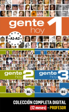 Gente Hoy 1-3 (A1-B2) – Colección completa – Profesor (12 měsíců)