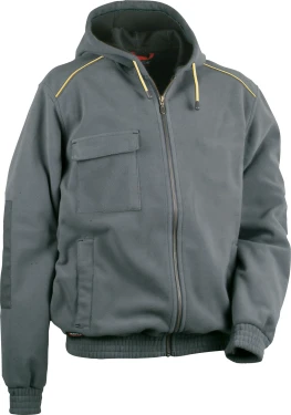 Bunda fleecová Cofra POTSDAM Barva: Antracitová, Velikost: 4XL (V130_0_04_XXXXL)