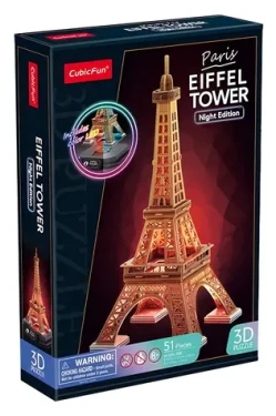 3D Puzzle Eiffelova věž (Noční edice)